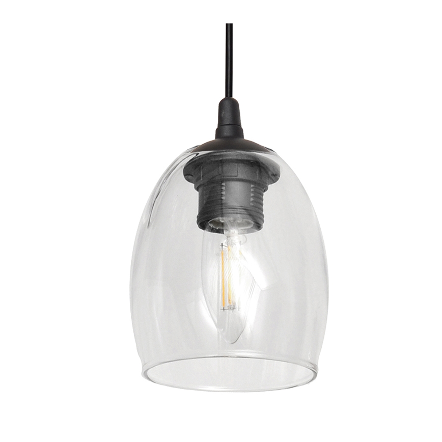 Hängeleuchte BRILLANT 3xE27/15W/230V durchsichtig