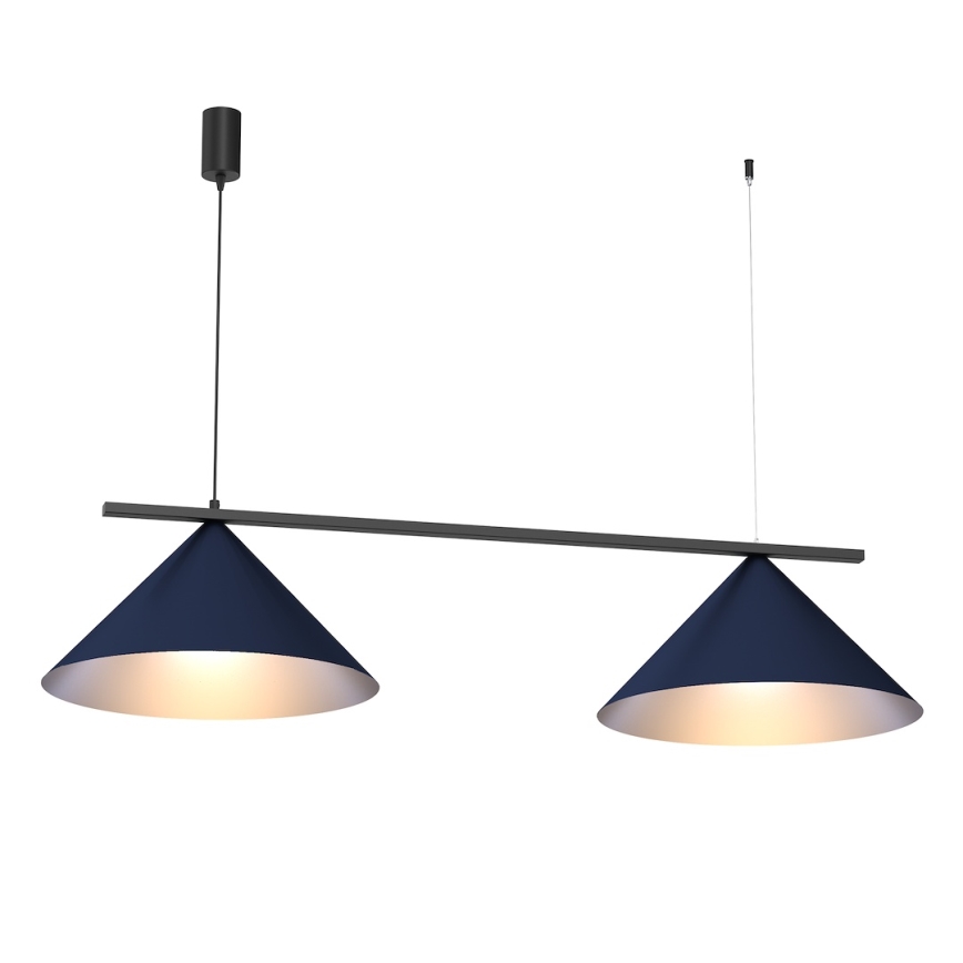 Hängeleuchte CAPITAL 2xGX53/15W/230V blau