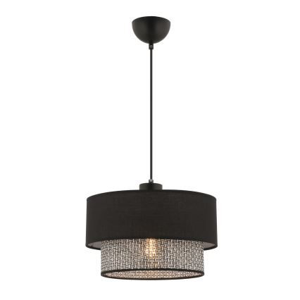 Hängeleuchte ECHO mit Kabel 1xE27/60W/230V schwarz/grau