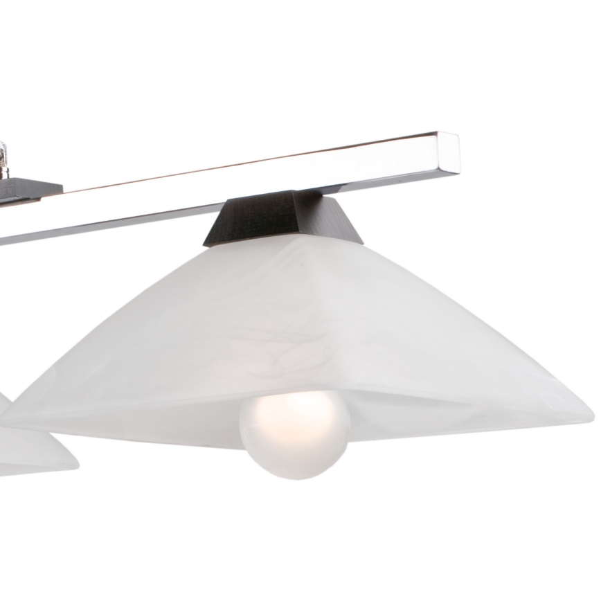 Hängeleuchte ELA 3xE27/60W/230V Buche