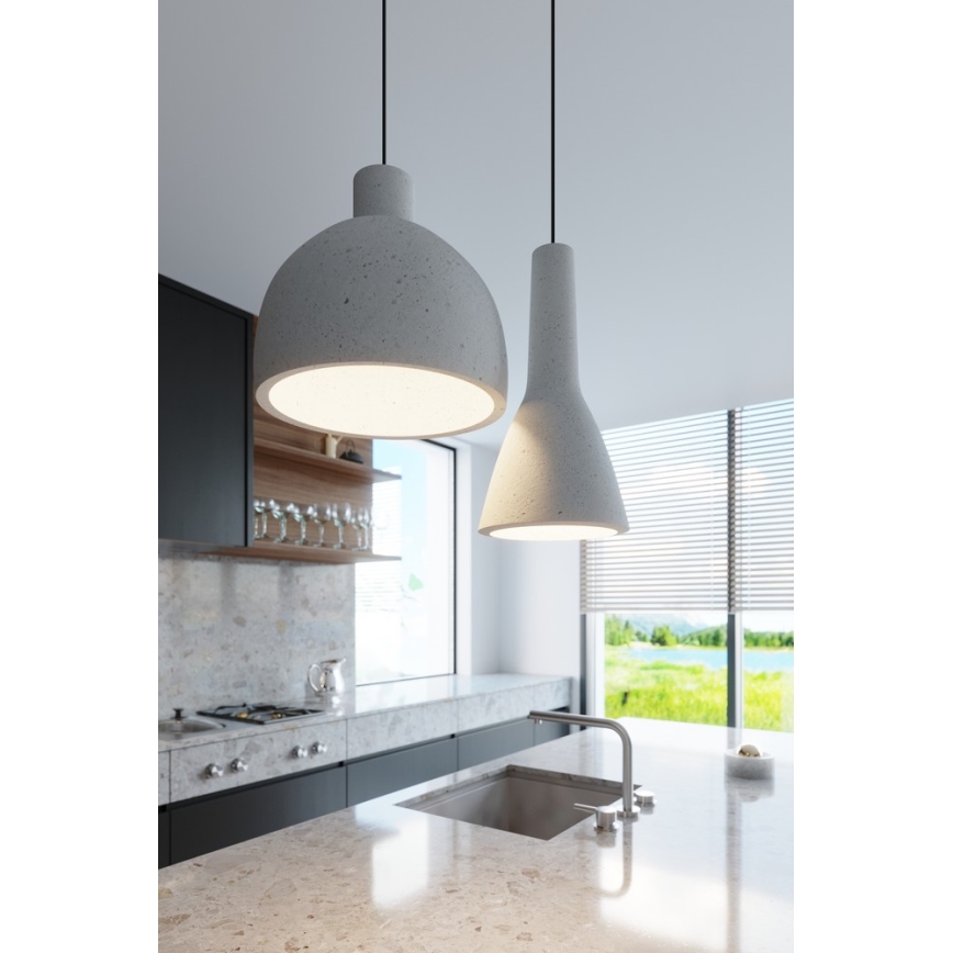 Sollux SL.0280 - Hängeleuchte EMPOLI 1xE27/15W/230V weiß