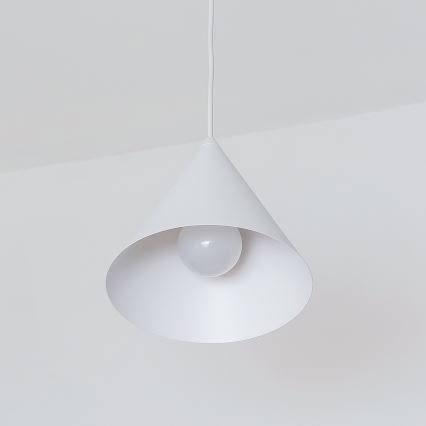 Hängeleuchte ETNA II an Kabel, 1x E27/15W/230V, Ø 18,5 cm, weiß
