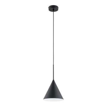 Hängeleuchte FABO 1xE27/15W/230V schwarz
