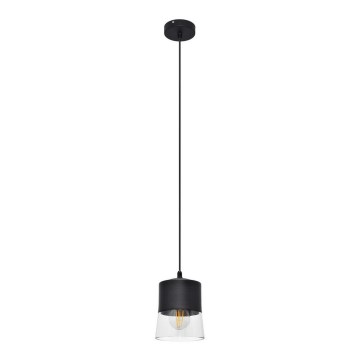 Hängeleuchte FERGIE 1xE27/15W/230V schwarz