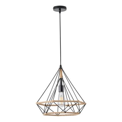 Hängeleuchte FLARE 1xE27/15W/230V d 38 cm beige