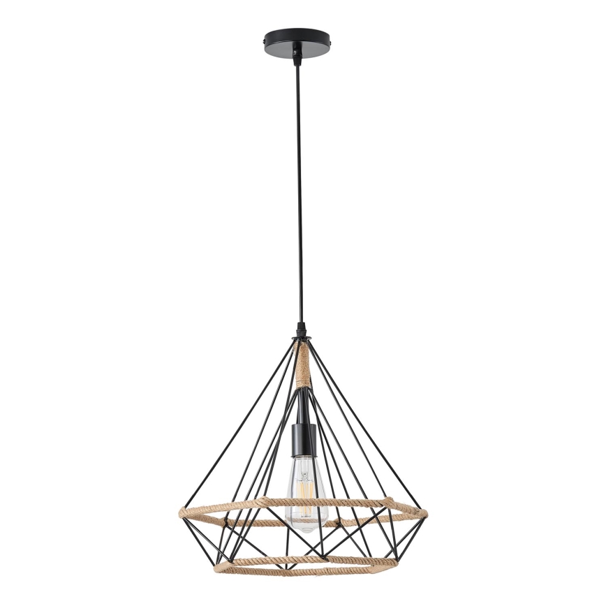 Hängeleuchte FLARE 1xE27/15W/230V d 38 cm beige