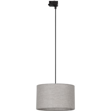 Hängeleuchte für 3-Phasen-Schienensystem TRACER 1xE27/15W/230V d 38 cm schwarz/grau