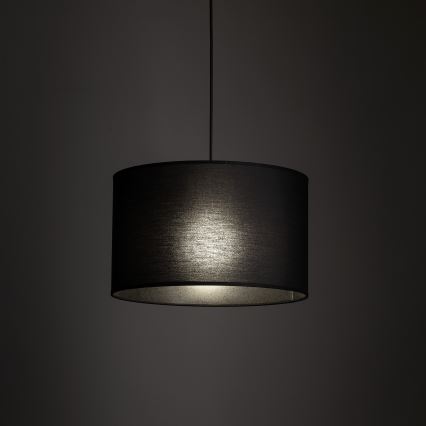 Hängeleuchte für 1-Phasen-Schienensystem TRACER 1xE27/15W/230V d 38 cm schwarz