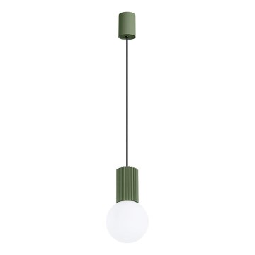 Hängeleuchte HALO 1xG9/8W/230V d 12 cm grün