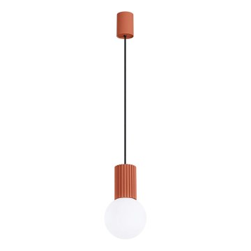Hängeleuchte HALO 1xG9/8W/230V d 12 cm orange