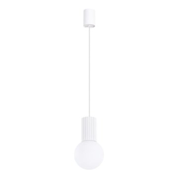 Hängeleuchte HALO 1xG9/8W/230V d 12 cm weiß