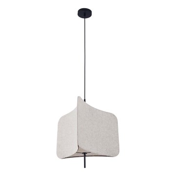 Hängeleuchte HAVANA 1xE27/20W/230V d 50 cm beige