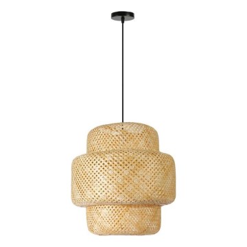 Hängeleuchte HILO 1xE27/40W/230V d 47 cm Bambus