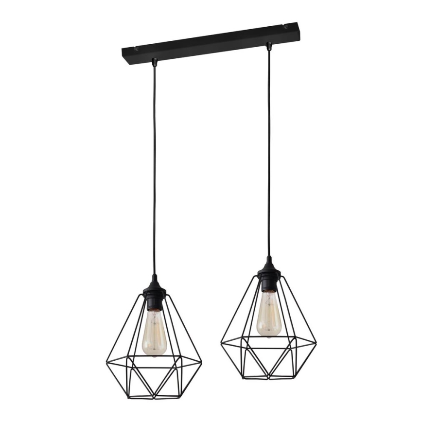 Hängeleuchte KARO 2xE27/15W/230V