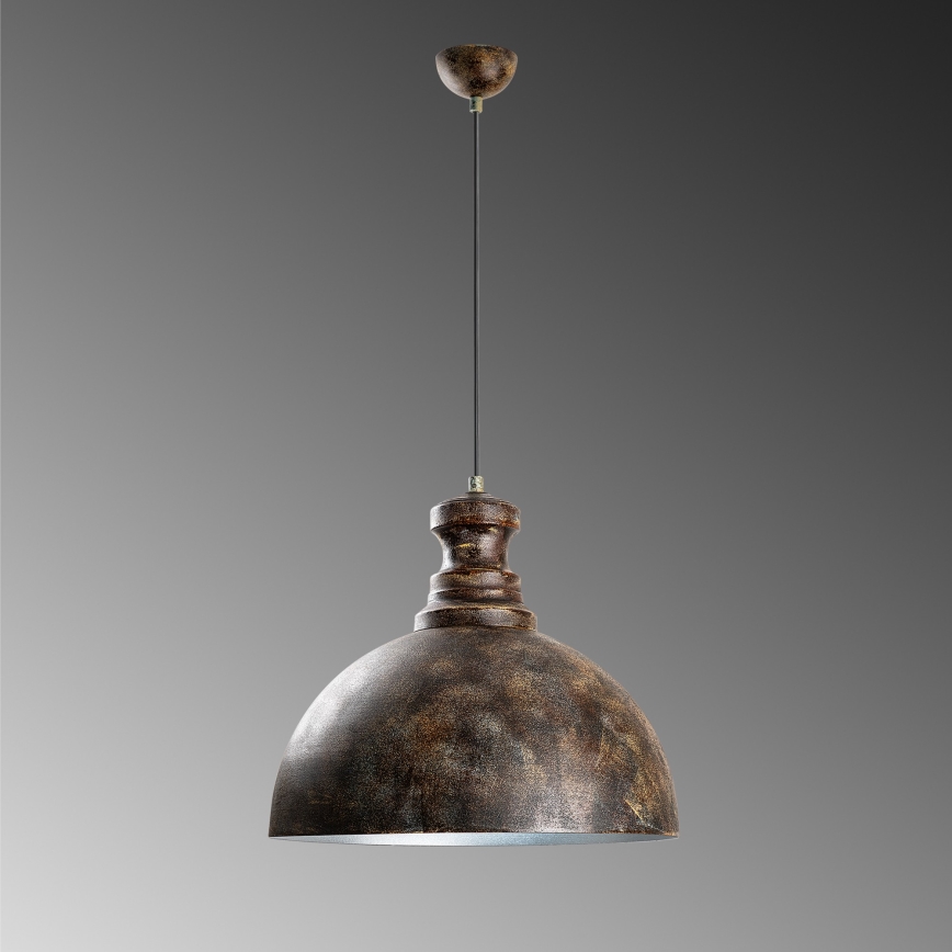Hängeleuchte KURE 1xE27/40W/230V d 40 cm grau