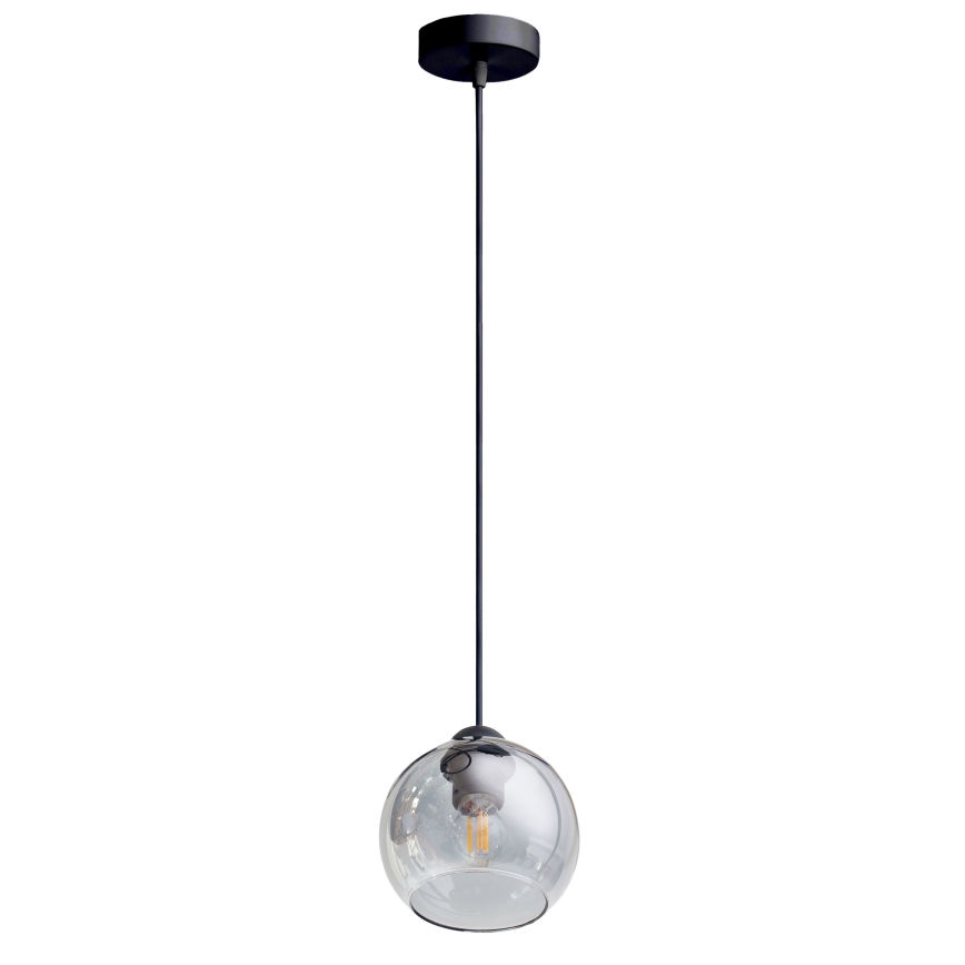 Hängeleuchte LATIL 1xE27/60W/230V schwarz