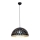 Hängeleuchte LISA BLACK 1xE27/60W/230V