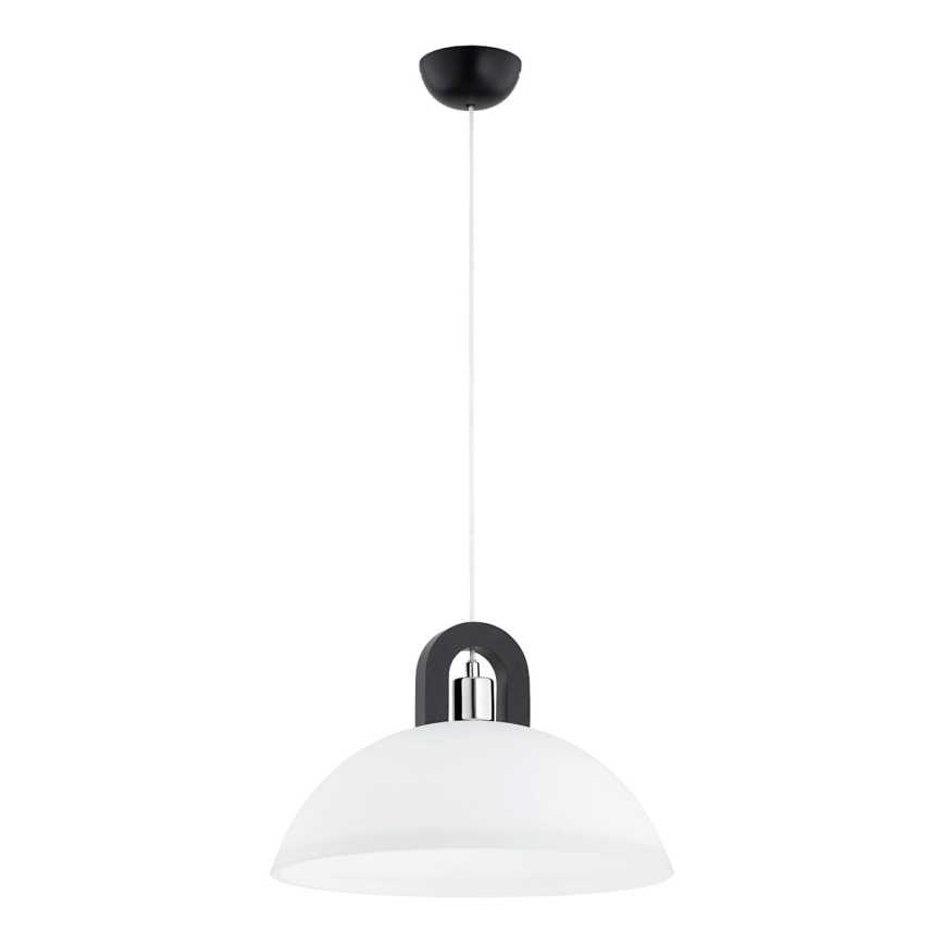 Hängeleuchte MIGOT 1xE27/15W/230V schwarz/glänzendes Chrom