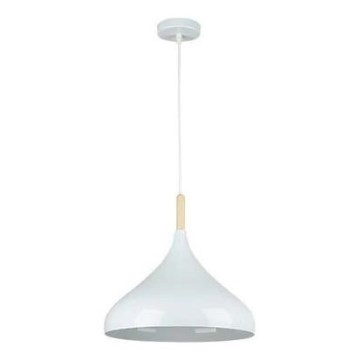 Hängeleuchte MIKO 1xE27/60W/230V d 32 cm weiß