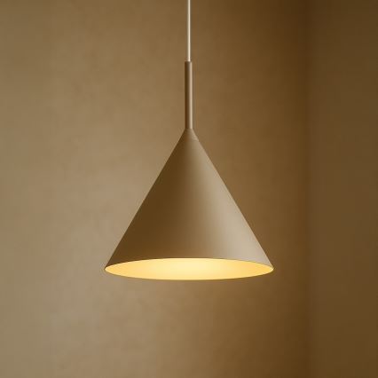 Hängeleuchte mit Kabel CAPITAL 1xGX53/15W/230V Ø 32 cm taupe
