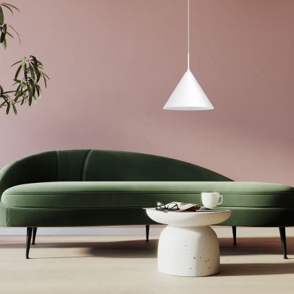 Hängeleuchte mit Kabel CAPITAL 1xGX53/15W/230V Ø 32 cm weiß