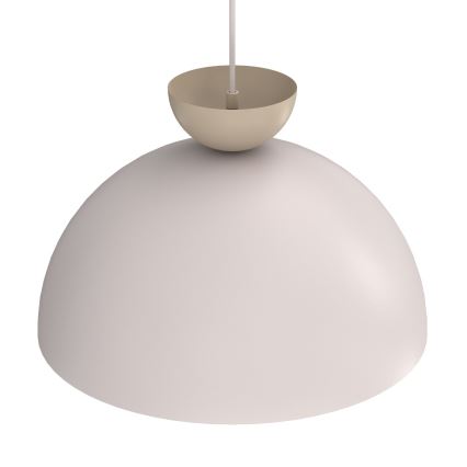 Hängeleuchte mit Kabel NEVIS 1xE27/15W/230V Ø 38 cm cremefarben