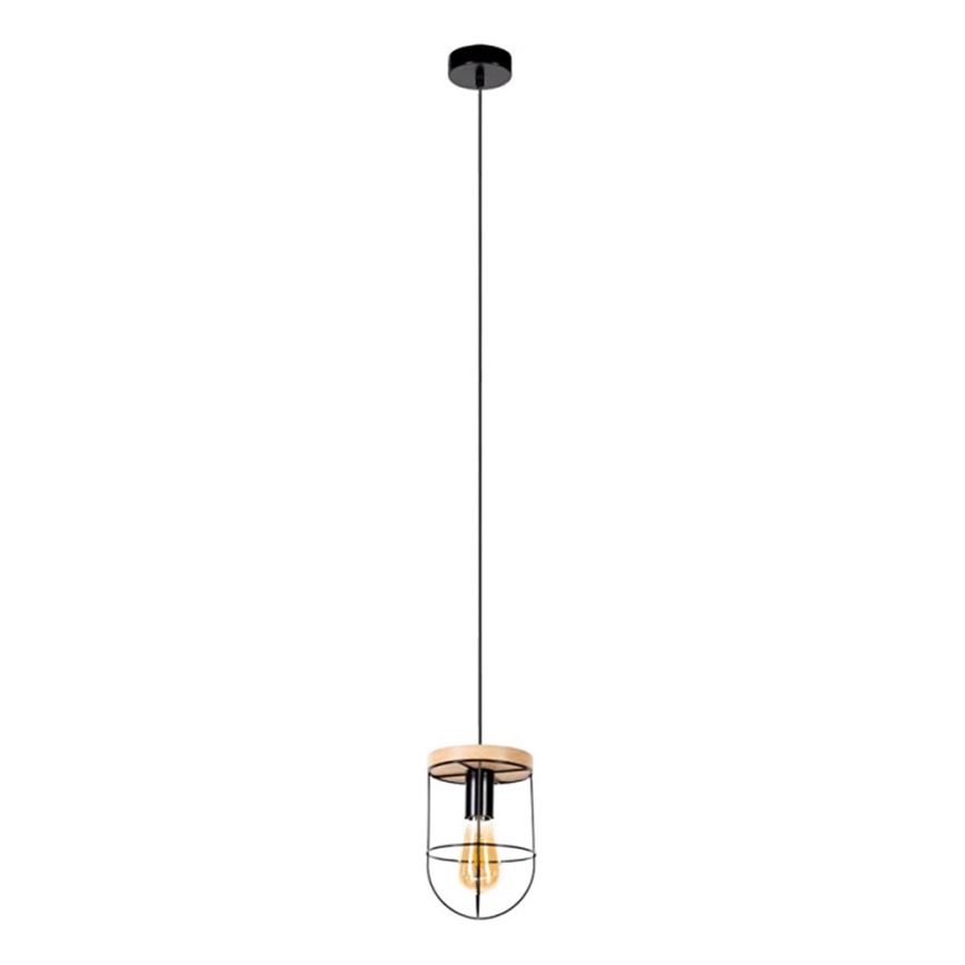 Hängeleuchte NETUNO 1xE27/60W/230V Eiche