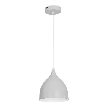 Hängeleuchte NOAK 1xE27/15W/230V grau