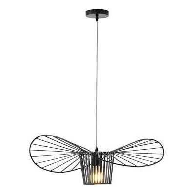 Hängeleuchte OGGI 1xE27/40W/230V d 60 cm schwarz