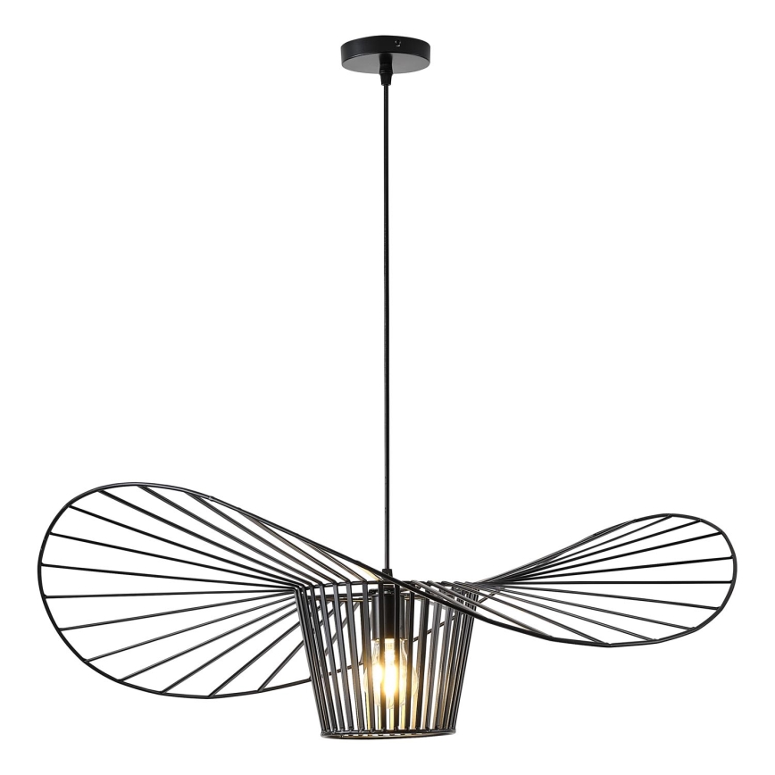 Hängeleuchte OGGI 1xE27/40W/230V d 80 cm schwarz