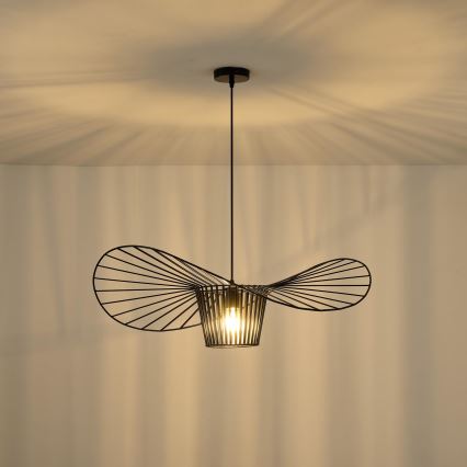 Hängeleuchte OGGI 1xE27/40W/230V d 80 cm schwarz