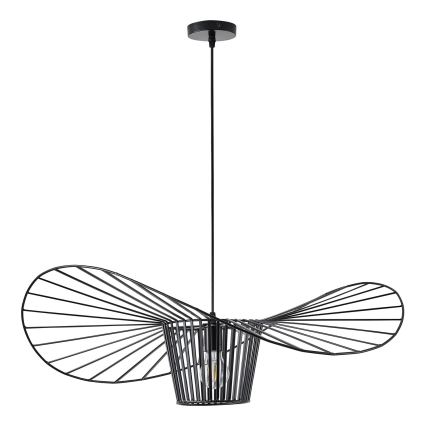 Hängeleuchte OGGI 1xE27/40W/230V d 80 cm schwarz
