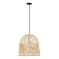 Hängeleuchte PELO 1xE27/40W/230V d 40 cm Rattan