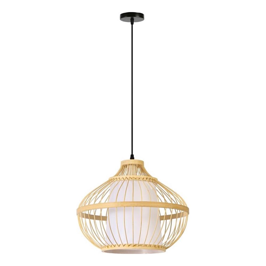 Hängeleuchte PINCHOS 1xE27/40W/230V d 40 cm Bambus