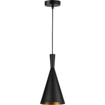 Hängeleuchte PINIO 1xE27/60W/230V d 19 cm schwarz