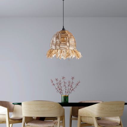 Hängeleuchte RUYO 1xE27/40W/230V, braun