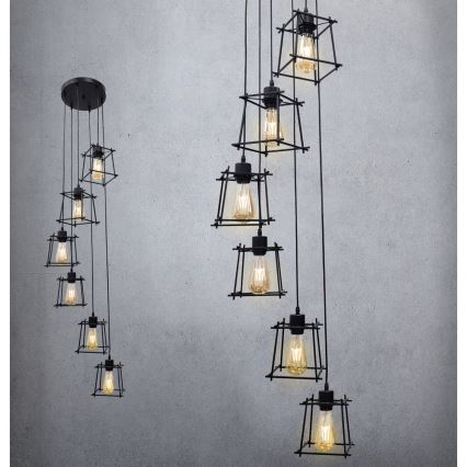 Hängeleuchte RYGA 6xE27/20W/230V