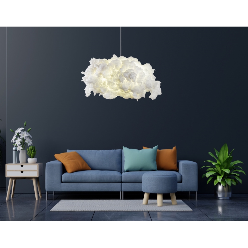 Hängeleuchte SERENITY 1xE27/40W/230V weiß