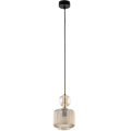 Hängeleuchte SOPHIA an Kabel 1xE14/10W/230V schwarz/rauchbeige