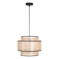 Hängeleuchte TAKARA 1xE27/20W/230V d 40 cm beige