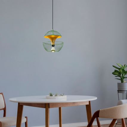 Hängeleuchte TELMANDER 1xE27/40W/230V grün