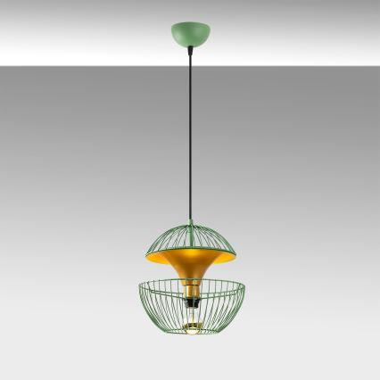 Hängeleuchte TELMANDER 1xE27/40W/230V grün