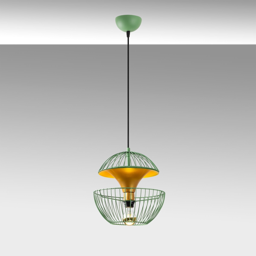 Hängeleuchte TELMANDER 1xE27/40W/230V grün