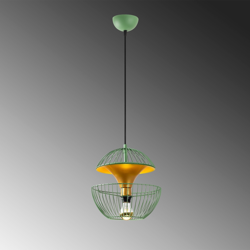 Hängeleuchte TELMANDER 1xE27/40W/230V grün