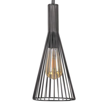 Hängeleuchte TIANA 3xE27/20W/230V schwarz