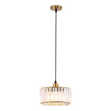 Hängeleuchte VETRO 1xE27/60W/230V goldfarben