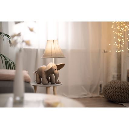 Happy Lamps - Lampada da tavolo LED per bambini BOBBY LED/5,4W/230V elefante