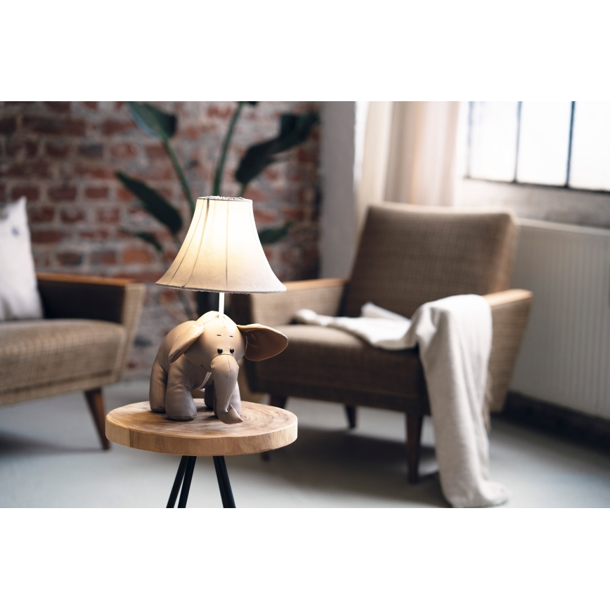Happy Lamps - Lampada da tavolo LED per bambini BOBBY LED/5,4W/230V elefante