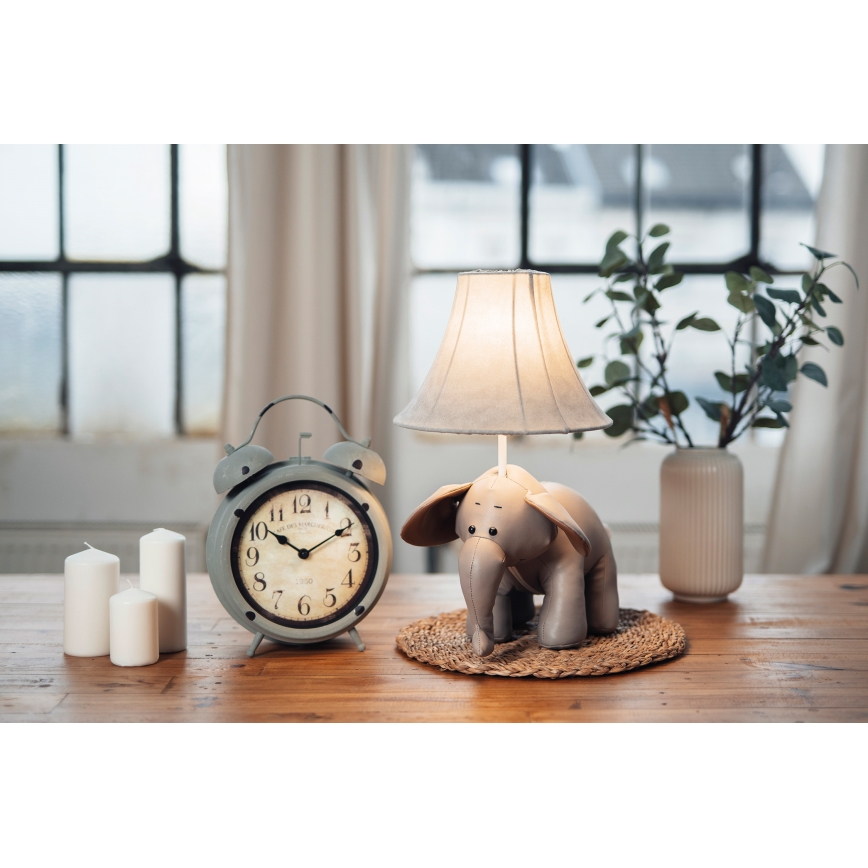 Happy Lamps - Lampada da tavolo LED per bambini BOBBY LED/5,4W/230V elefante