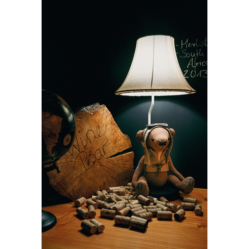 Happy Lamps - Lampada da tavolo LED per bambini CHARLES LED/5,4W/230V orso